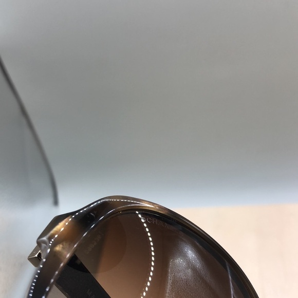 Chanel 5196 1101/38 sunglasses oversized tortoise frame 58-16-130 SCRATCHES main image 4